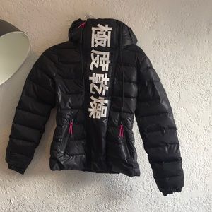 NWOT SuperDry Sport Elite Project Puffer Jacket